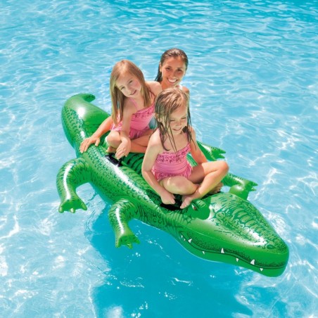 Pływajaca zabawka Materac dla 2 osób Krokodyl Aligator XL