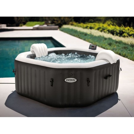 PureSpa Jet & Bubble Deluxe Intex + Hard Water System