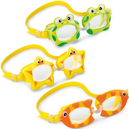 Dziecięce okularki okulary do pływania z filtrem UV